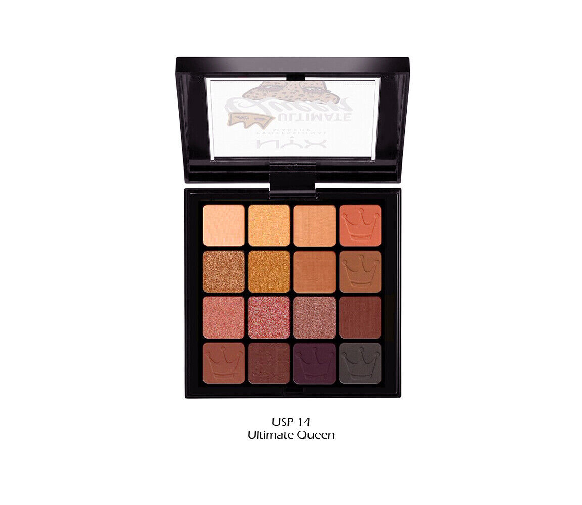 NYX Ultimate Eyeshadow Palette #USP14- Ultimate Queen 16x 0.83g 0.02oz