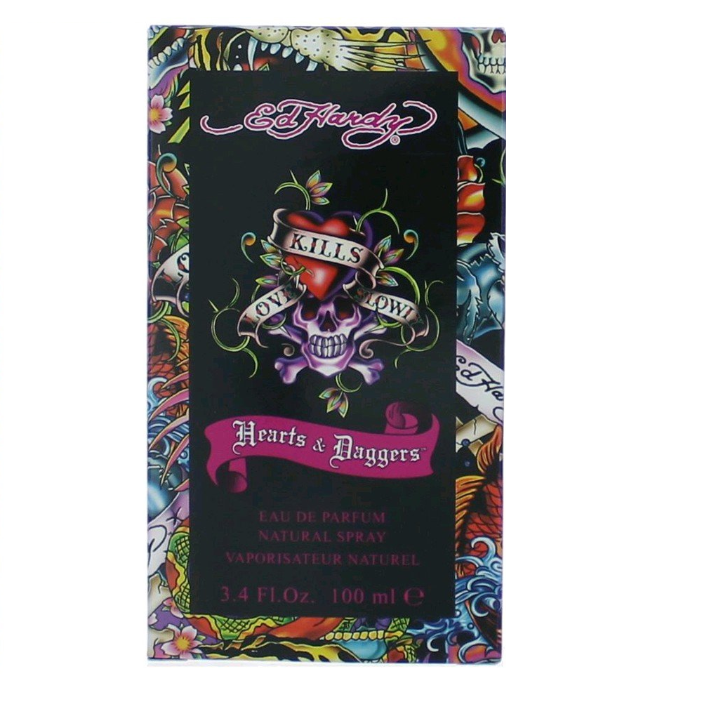 ED HARDY Hearts & Daggers EDP 100ml Fragrance Spray for women