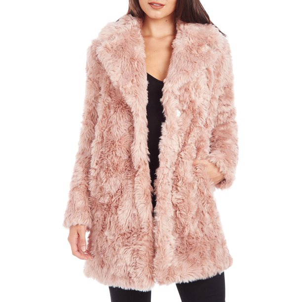 Kendall and kylie faux fur coat best sale