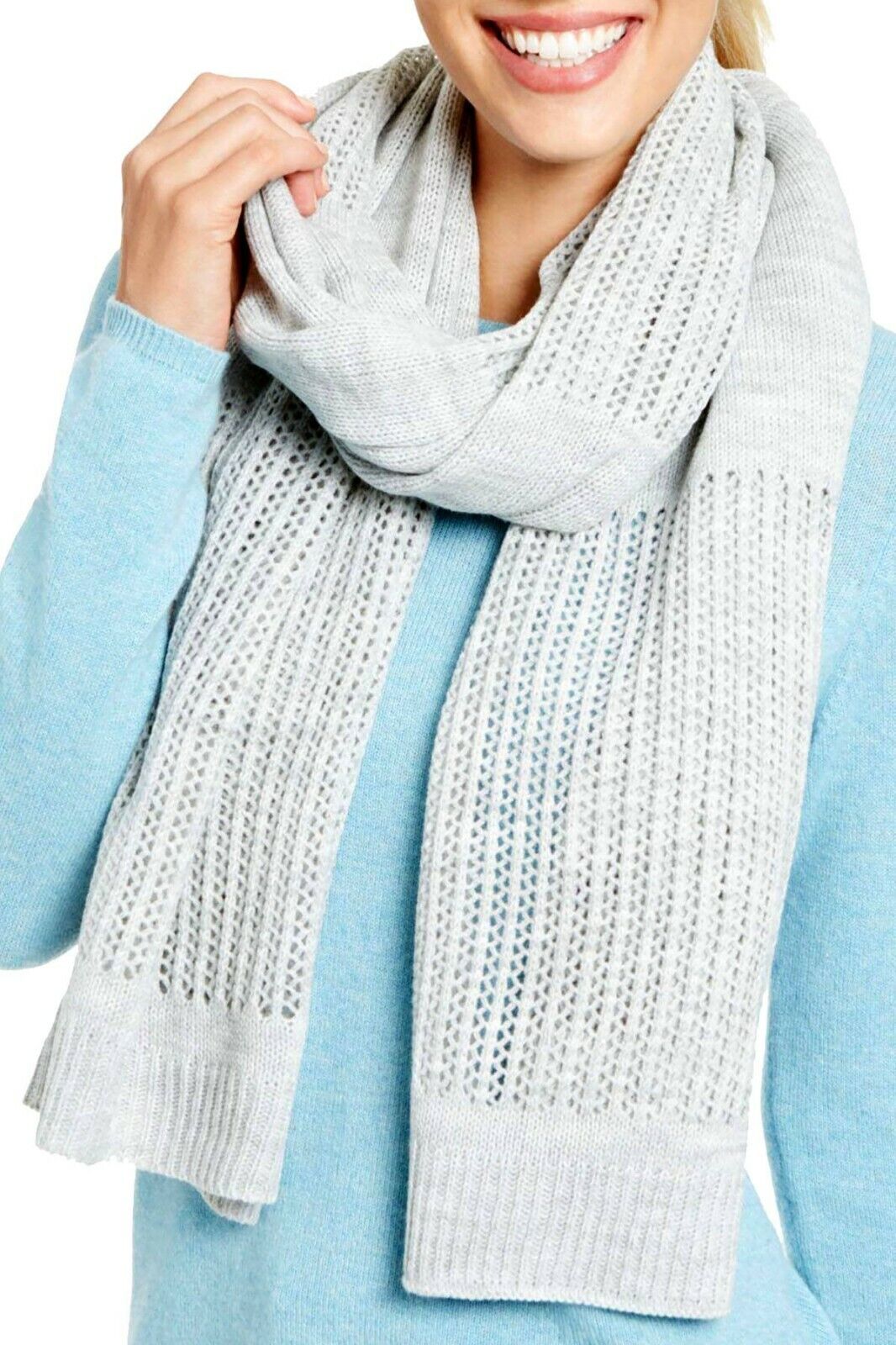 DKNY Scarf Womens - GREY