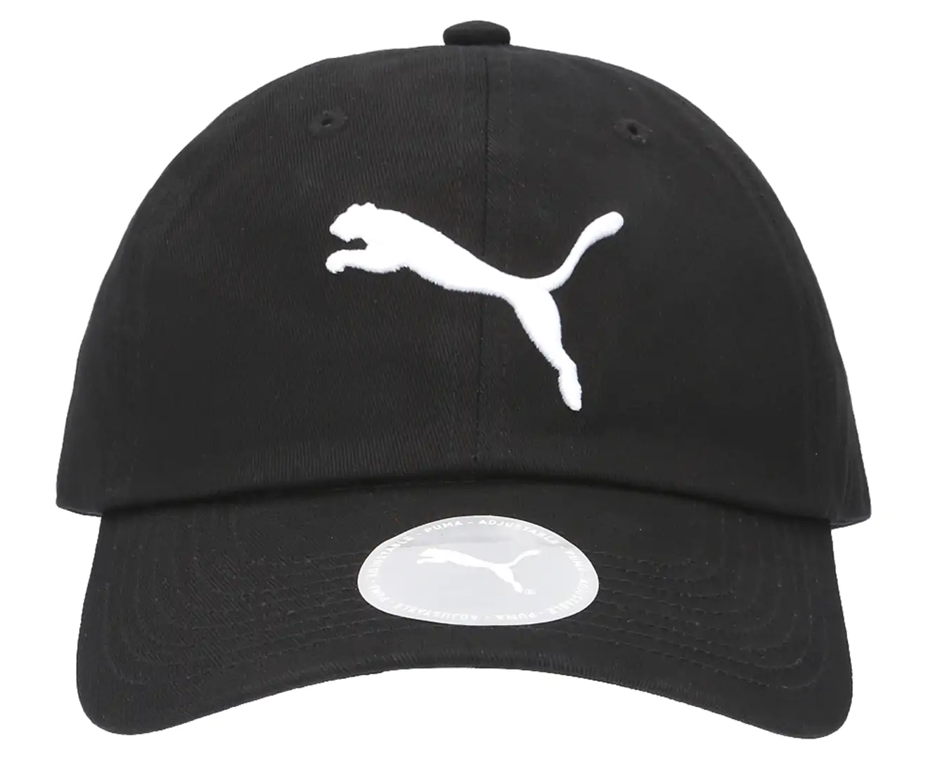 PUMA Logo Cap Black
