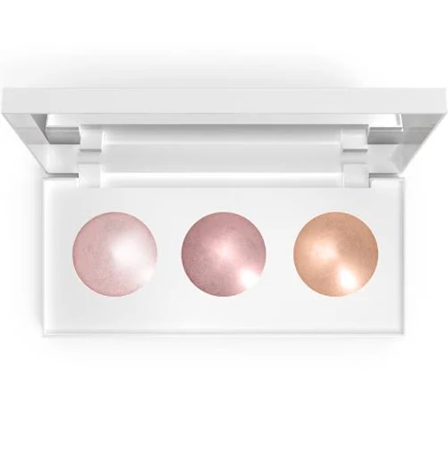 THIN LIZZY Luminous Light Highlighter Trio Contour Palette 3x 3.6g/ 0.13oz