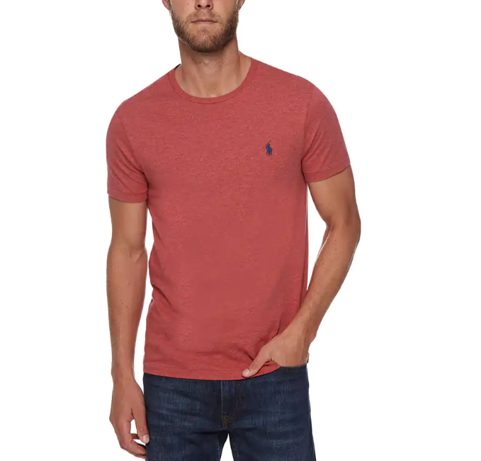 POLO LAUREN Men's Crewneck Slim Fit Cotton T-Shirt – Price Lane