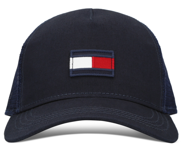 TOMMY HILFIGER Trucker Logo Cap Navy