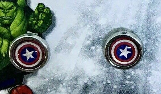 MARVEL Avengers Earring Studs 6 PACK Set (12 single)