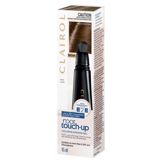 CLAIROL Root Touch-Up Colour Blending Gel Medium Brown 45ml