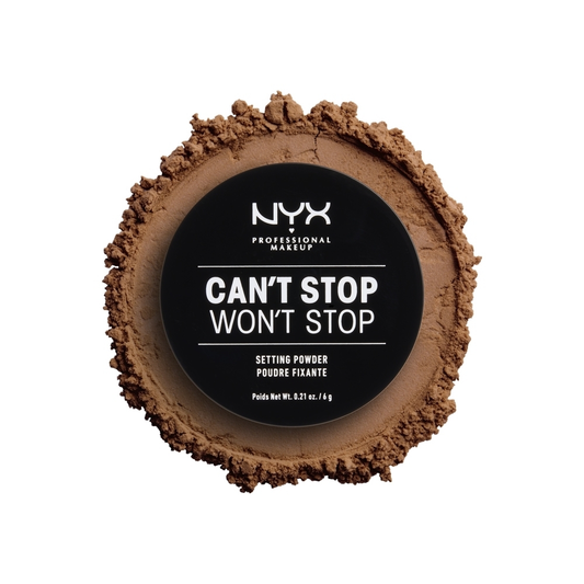 NYX Can't Stop Won't Stop Setting Powder #CSWSSP04- Medium-Deep 6g 0.21oz