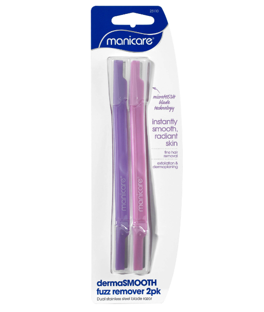 MANICARE DermaSmooth Fuzz Remover Defuzzer 2 Pack