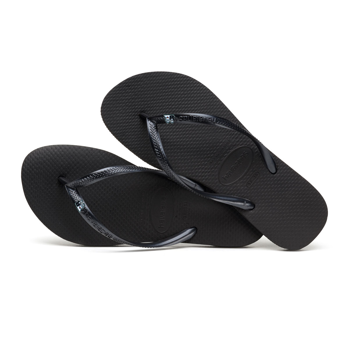 HAVAIANAS Women's Thongs - Slim Black