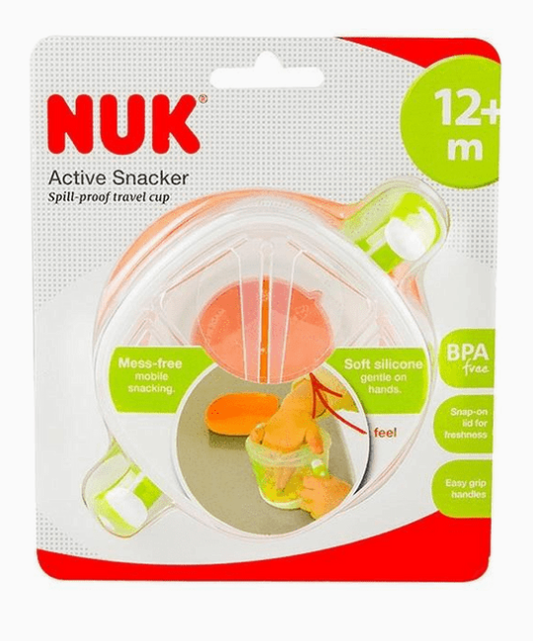 NUK Active Snacker - No Spill Baby/ Toddler Food Storage Container