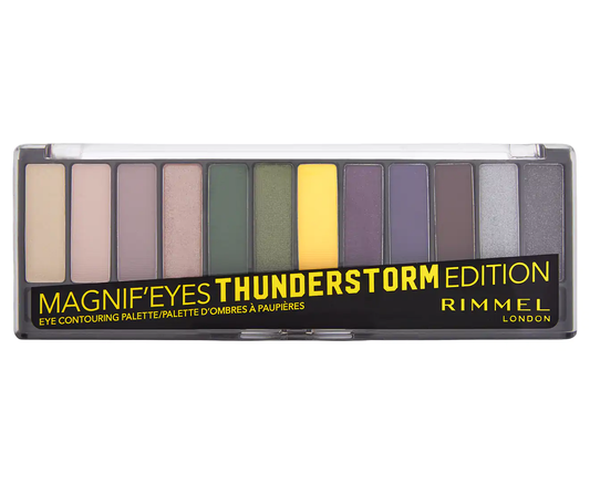 RIMMEL Magnif'eyes Eye Contouring Palette #010- Thunderstorm 14.2g 0.5oz