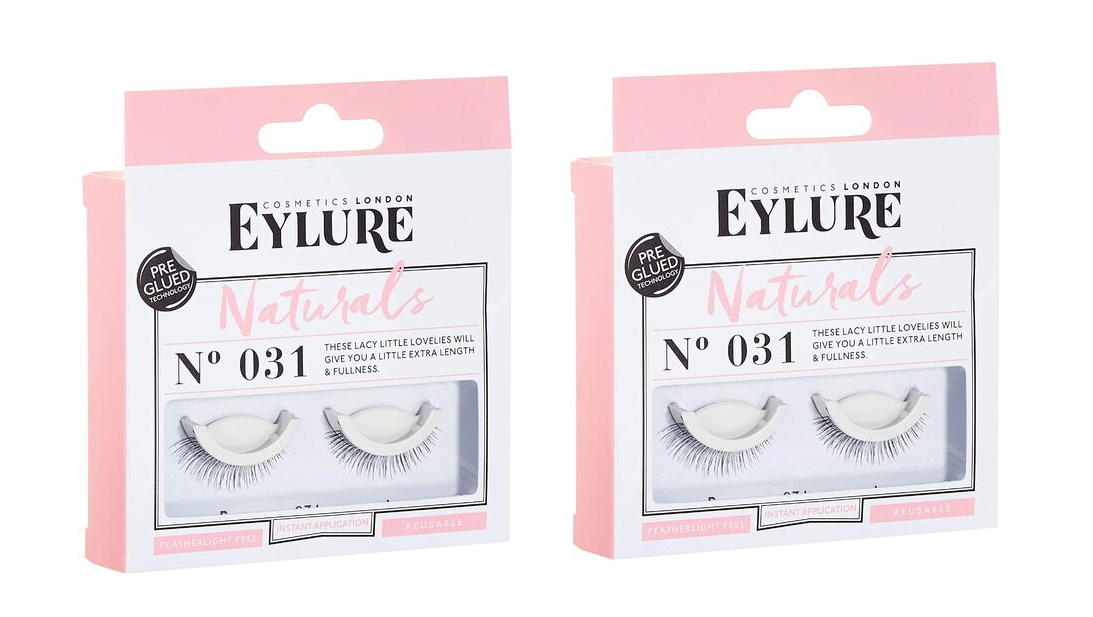 EYLURE Naturals False Lashes Pre-Glued - No. 031 - 2 PACK