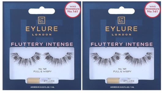 EYLURE Fluttery Intense Exaggerate Long False Lashes - No. 141- 2 PACK
