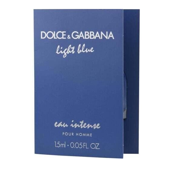 Dolce and gabbana best sale light blue intense sample