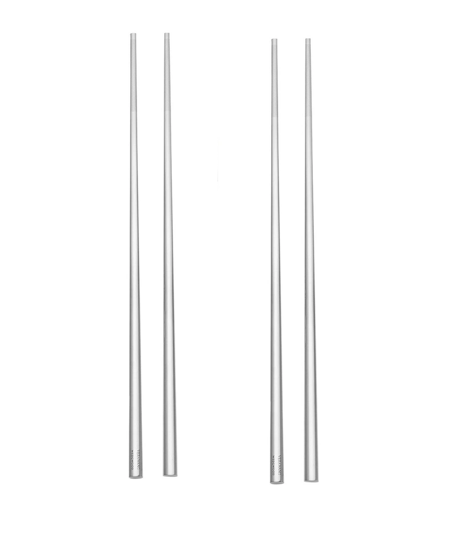 VERA WANG by Wedgwood Moderne Silver Chopsticks - Set of 2