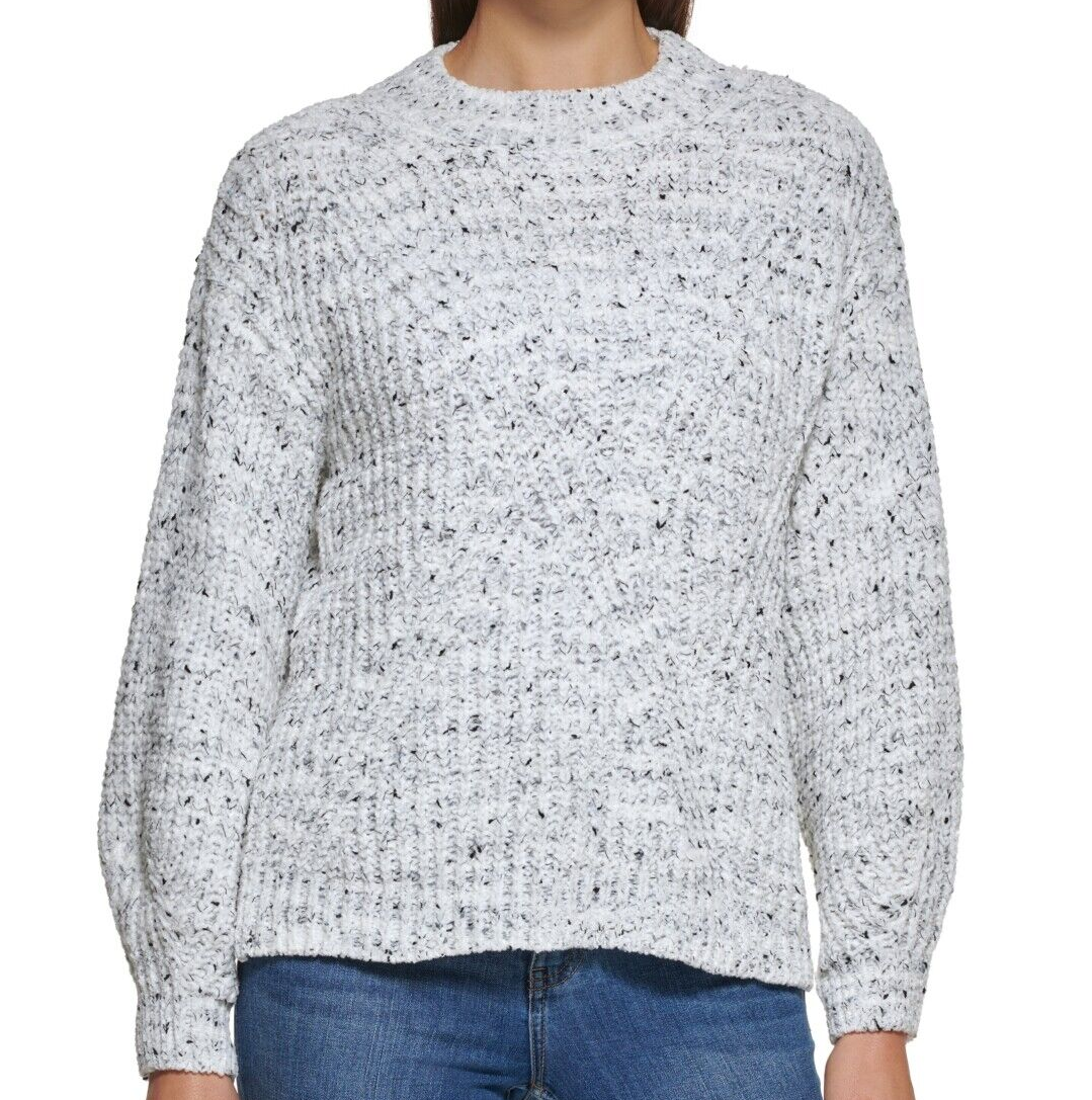 CALVIN KLEIN Women's Knitted Jumper in Grey