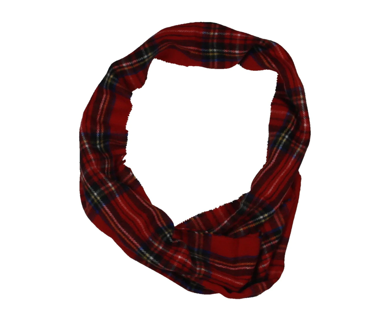 STEVE MADDEN Women's Tartan Winter Scarf in Red