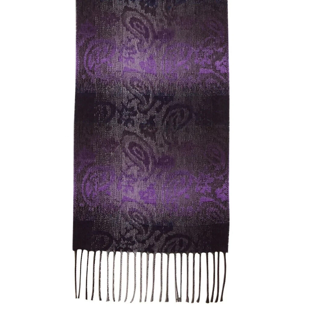 STEVE MADDEN Women's Purple Patterned Scarf