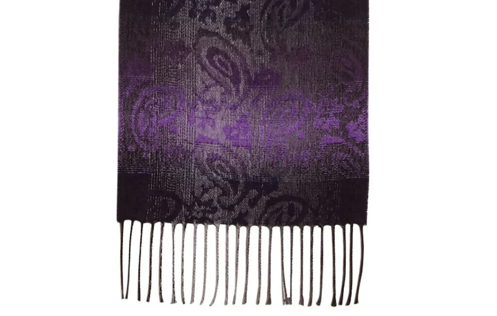 STEVE MADDEN Women's Purple Patterned Scarf