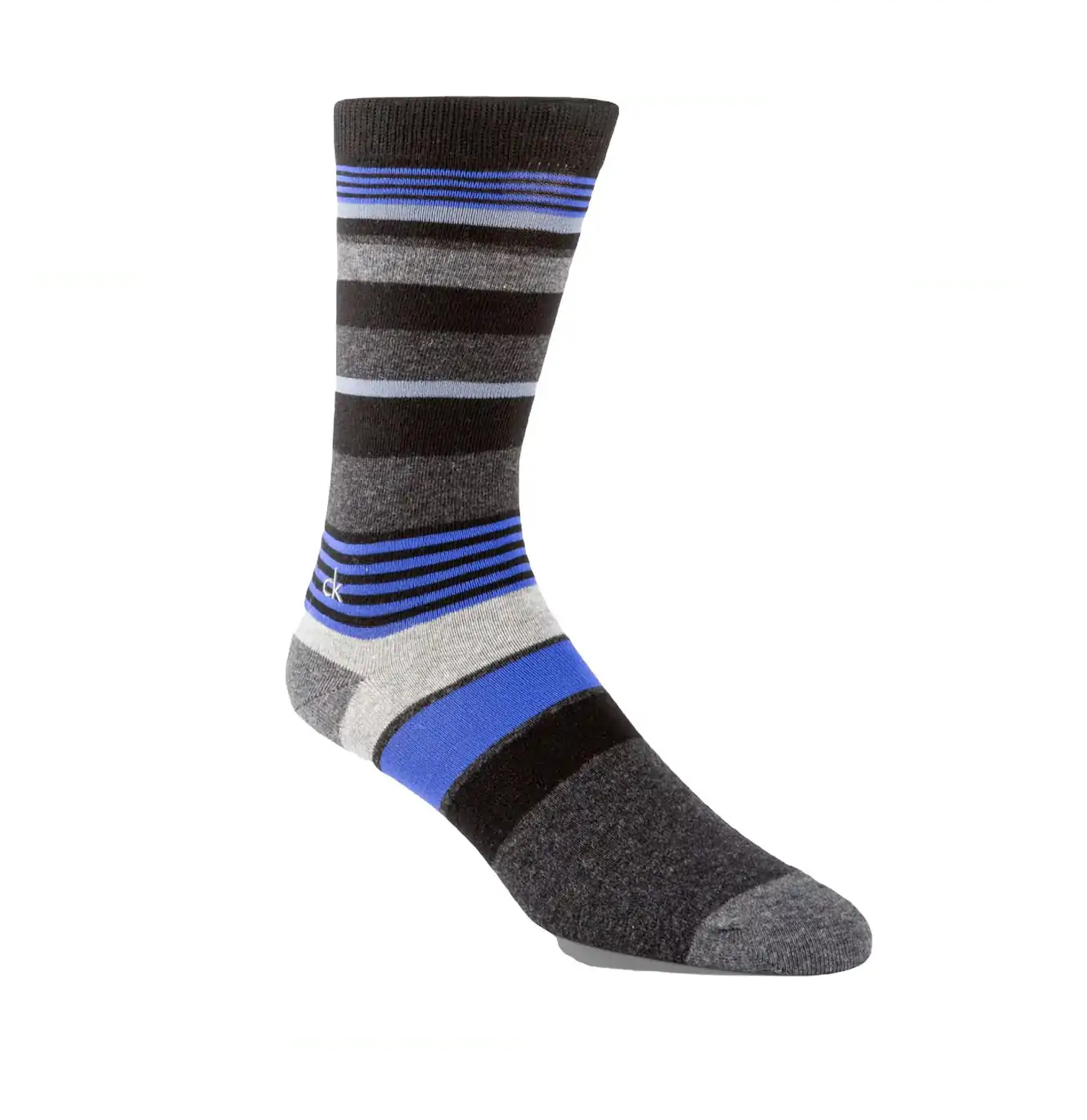 CALVIN KLEIN Logo Men's Business Socks in Navy Combo- 1 Pack