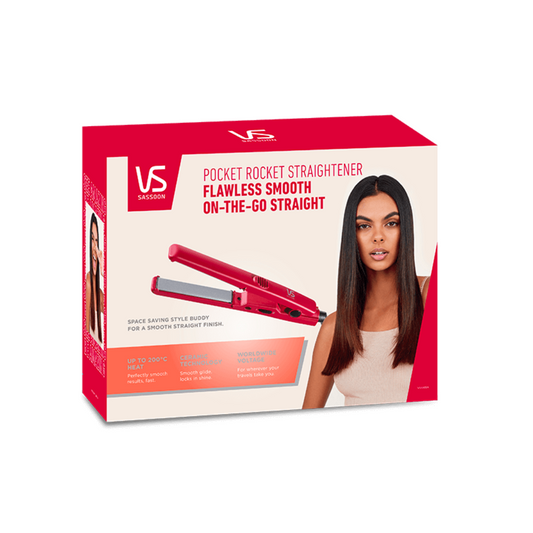 VS SASSOON Pocket Rocket Hair Straightener Red VSS935A