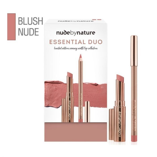 NUDE BY NATURE Essential Duo Lip Kit - Blush Nude