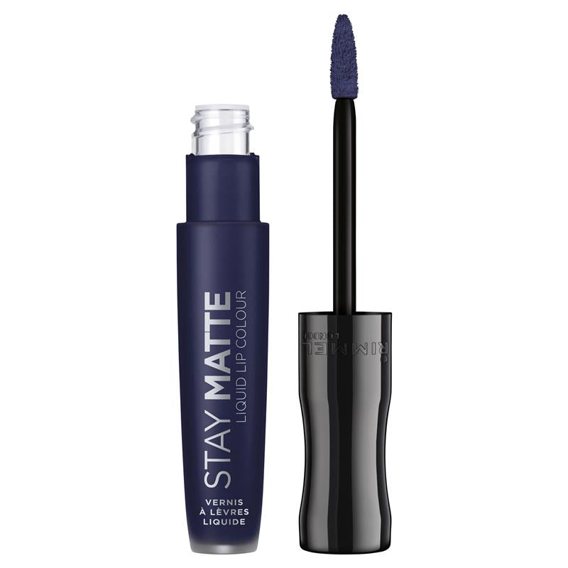 RIMMEL Stay Matte Liquid Lip Colour Lipstick #830 Blue Iris