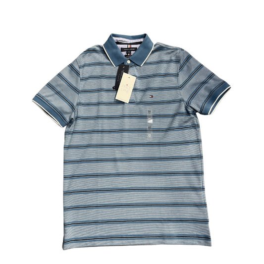 TOMMY HILFIGER Men's Tony Polo Shirt in Marching Blue