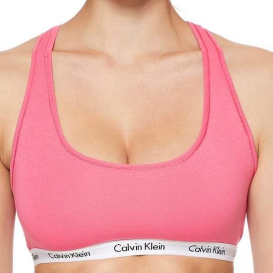 CALVIN KLEIN Women's Carousel Unlined Bralette PINK