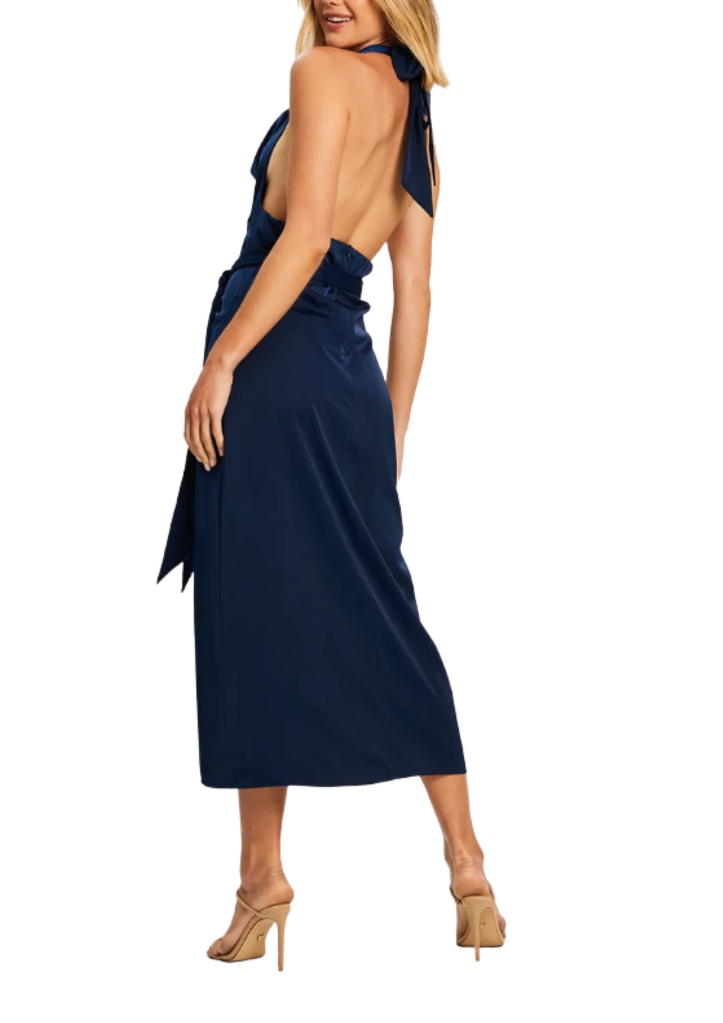 CHANCERY Women's Napoleon Dress in Navy Blue