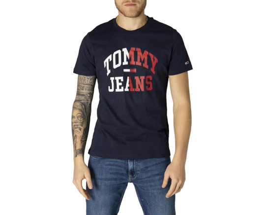 TOMMY JEANS Men's Navy Collegiate T-Shirt