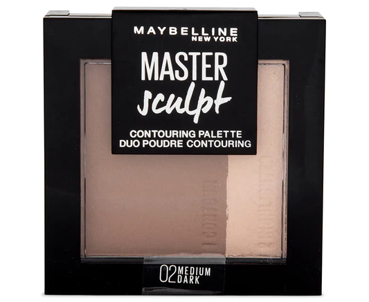 MAYBELLINE Master Sculpt Contouring Palette 9g - #02 Medium Dark