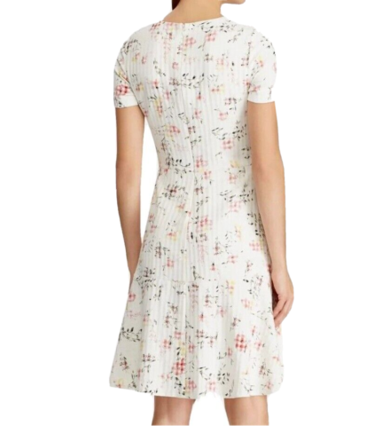 RALPH LAUREN Women's Short Sleeve Floral Sheath Dress