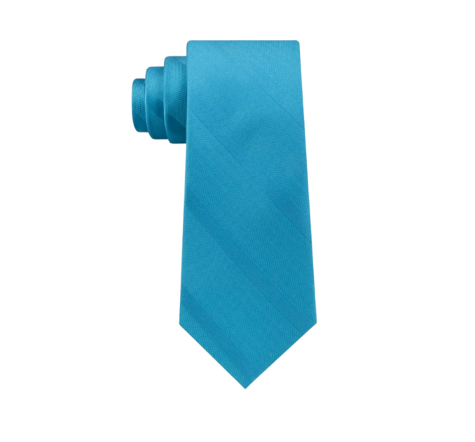 TOMMY HILFIGER Silk Plaid Aqua Men's Classic Tie