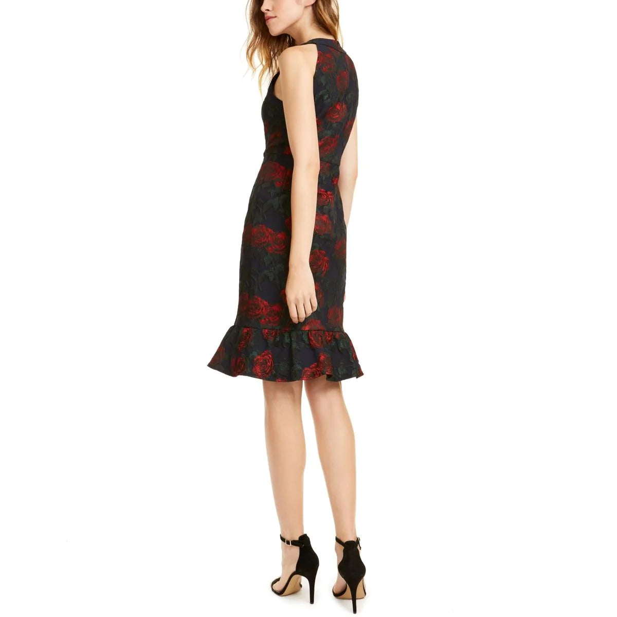 NANETTE LEPORE Women's Keyhole Neck Cocktail Dress