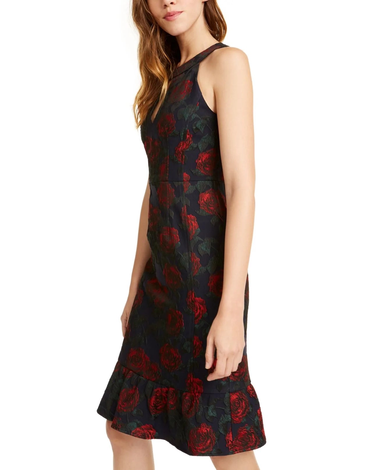 NANETTE LEPORE Women's Keyhole Neck Cocktail Dress