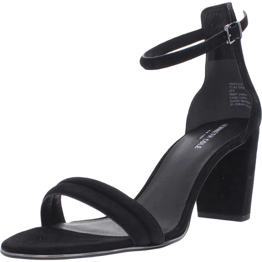 KENNETH COLE Women's Lex Ankle Strap Sandal High Heel in Black