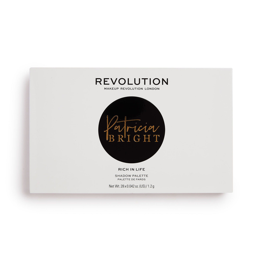 REVOLUTION Patricia Bright Rich in Life Eye Shadow Palette 28x 0.042 oz/ 1.2g