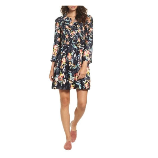 FRENCH CONNECTION Women's Delphine Floral Print Dress