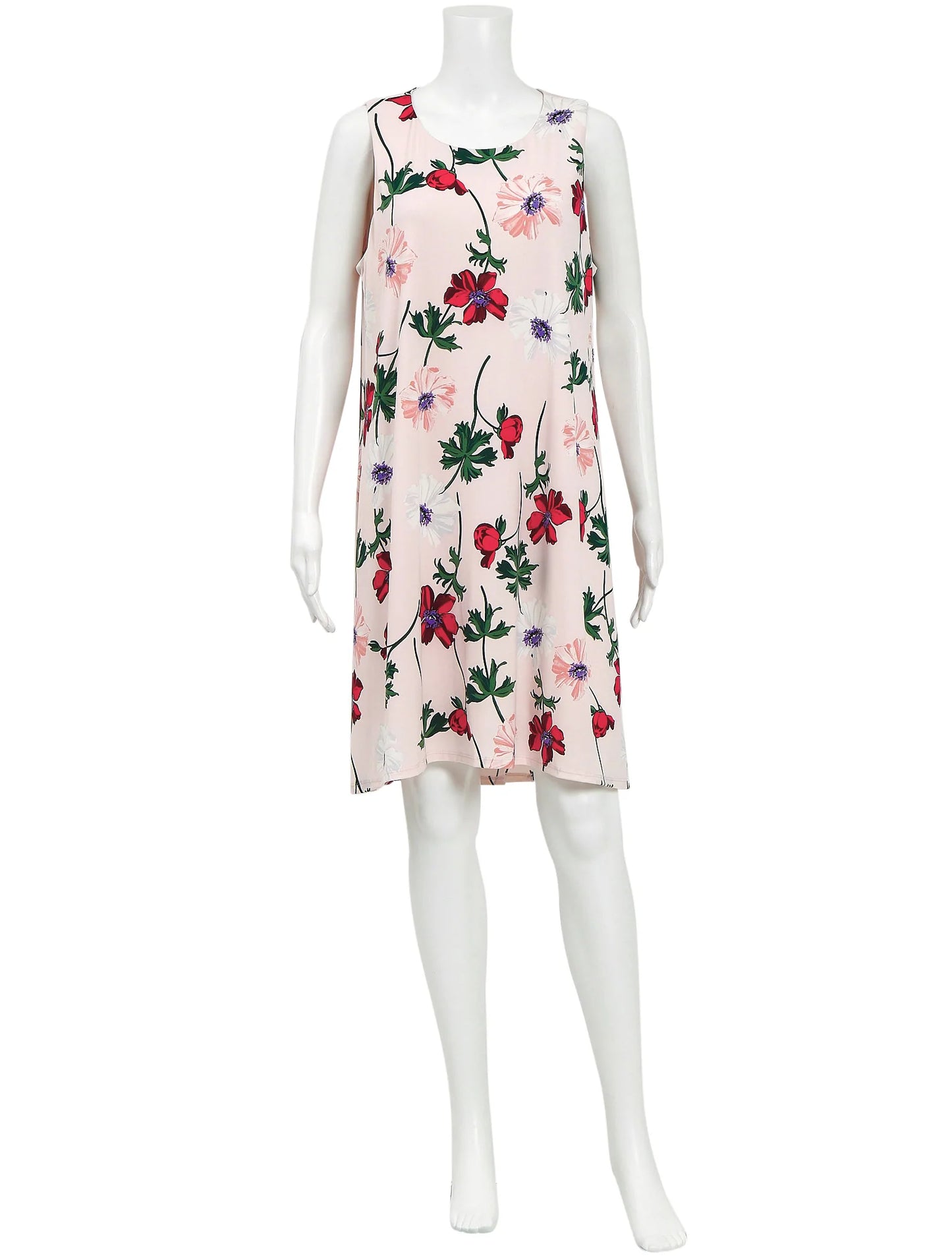 KARL LAGERFELD Women's Pink Floral Shift Dress