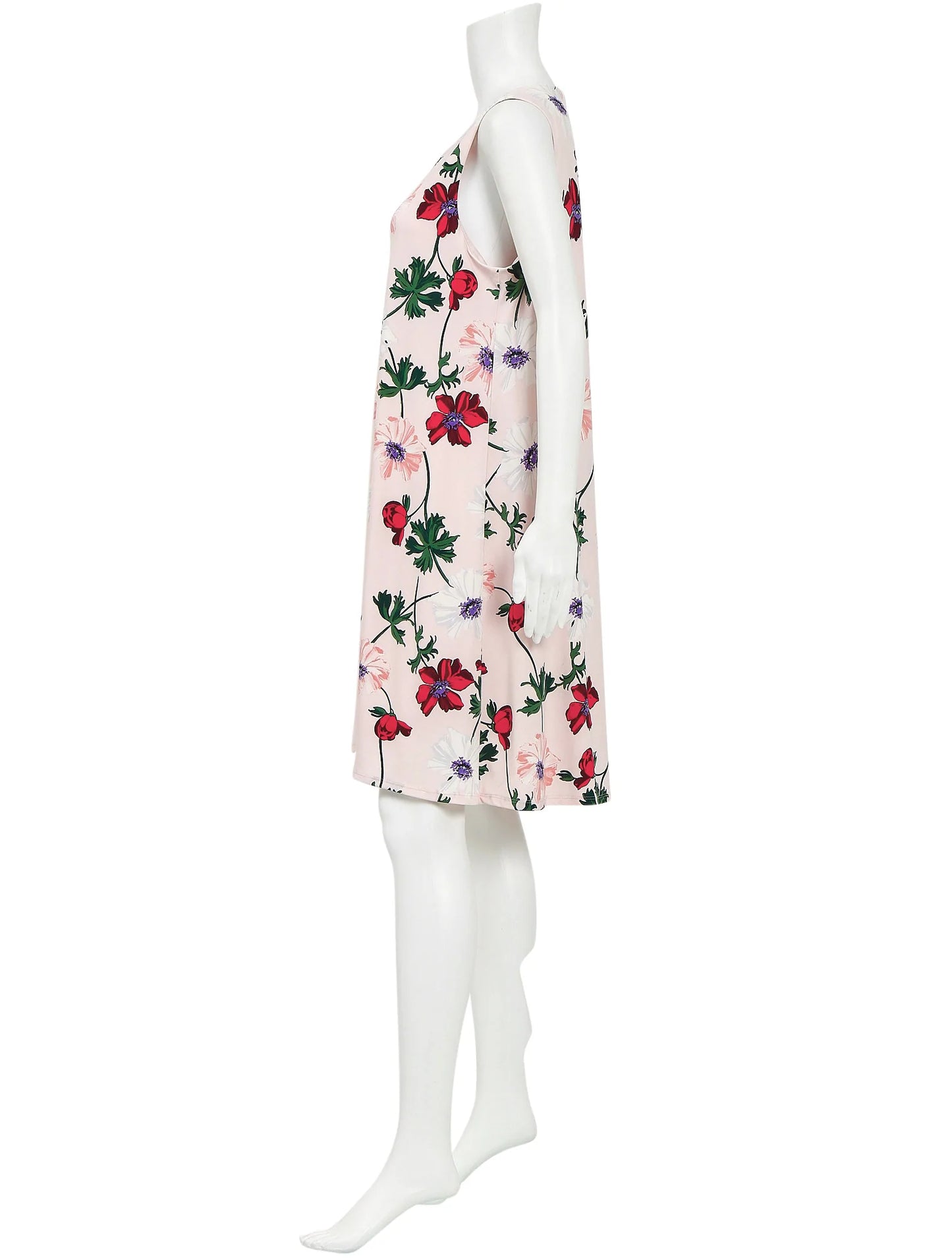 KARL LAGERFELD Women's Pink Floral Shift Dress