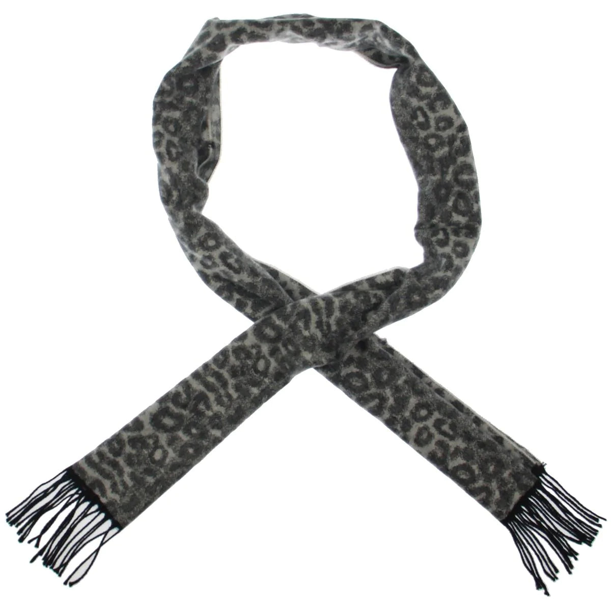 STEVE MADDEN Women's Leopard Animal Print Winter Scarf