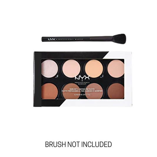 NYX Highlight & Contour Pro Palette 8x2.7g 0.09oz