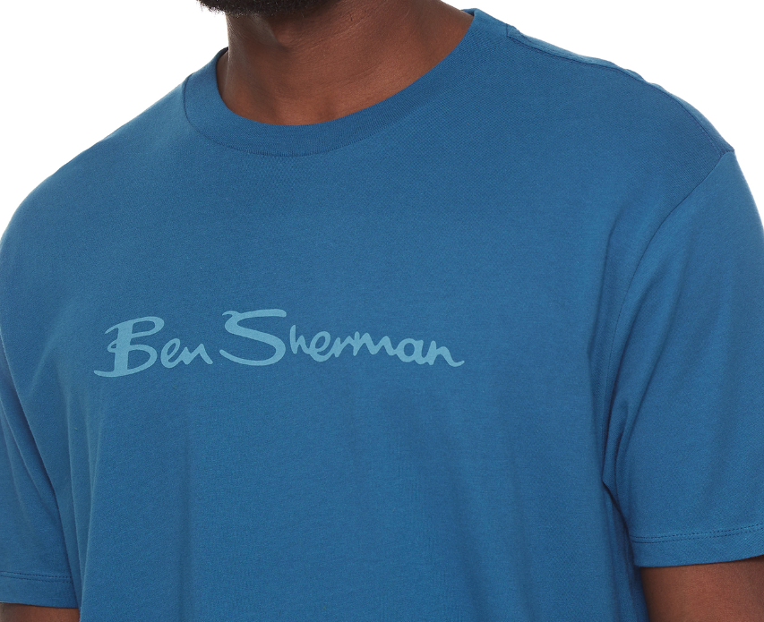 Men's T-Shirt - Blue - XXL