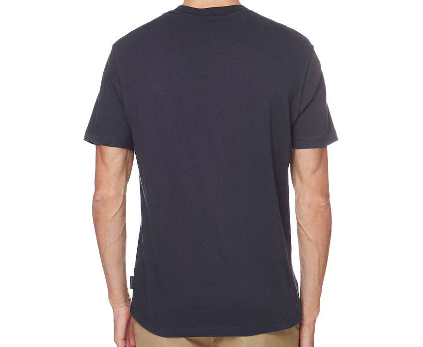 BEN SHERMAN Men's Signature Logo T-Shirt in Dark Navy