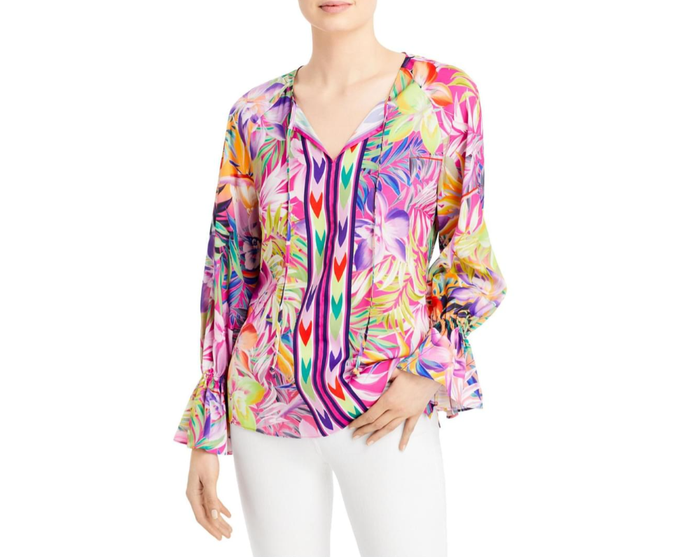 KOBI HALPERIN Women's Emma Bell Sleeve Blouse