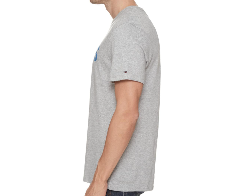 TOMMY HILFIGER Tommy Jeans Men's TJ Canton T-Shirt in Grey Heather