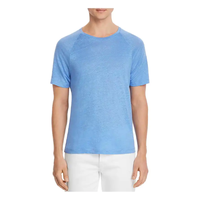 MICHAEL KORS Men's Linen Raglan T-Shirt