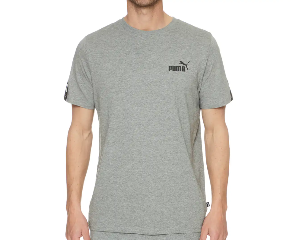 PUMA Men's Essential+ Tape Logo T-Shirt - 4 colours available