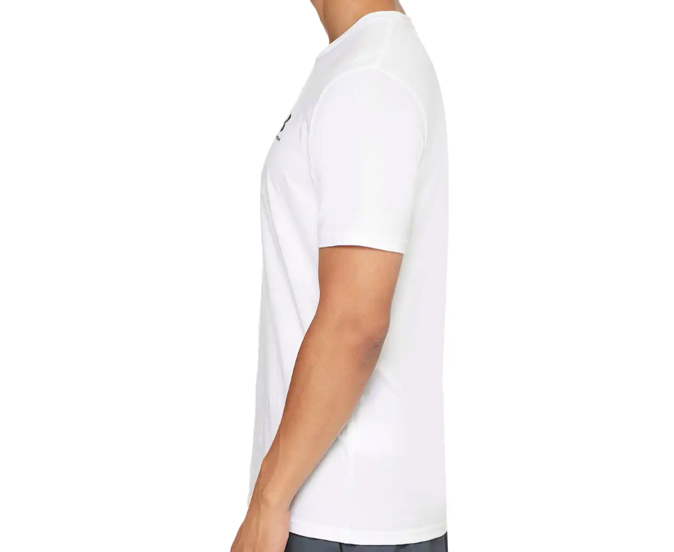 UNDER ARMOUR Men's White Sportstyle Left Chest Graphic T-Shirt